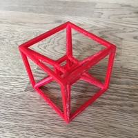 Small Tesseract 3D Printing 79889