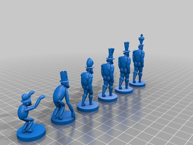 Evolution of Chess 3D Print 799