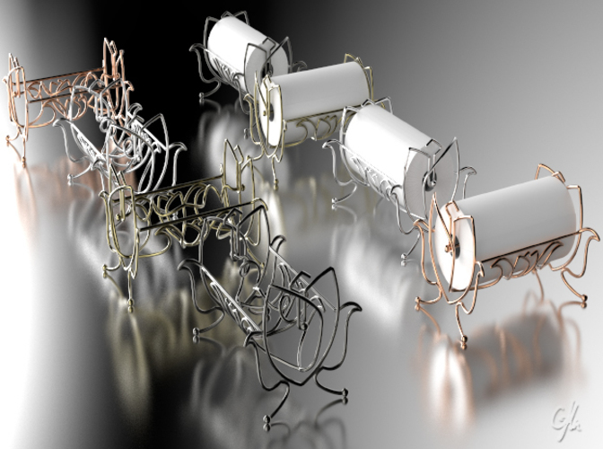 SG Tulip #5 Paper Towel Holder