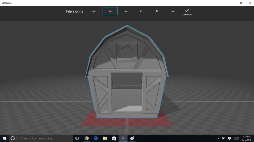 Barn House  3D Print 79916
