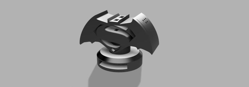 Batman V Superman 3D Printer Tool Holder