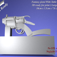 fantasy pistol 3D printable - Thumbnail 1