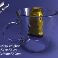 Funny Sticky on Glass - Thumbnail 2