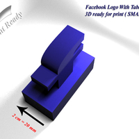 ​Facebook with holder -  Small size - Thumbnail 1