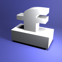 ​Facebook with holder -  Small size - Thumbnail 4