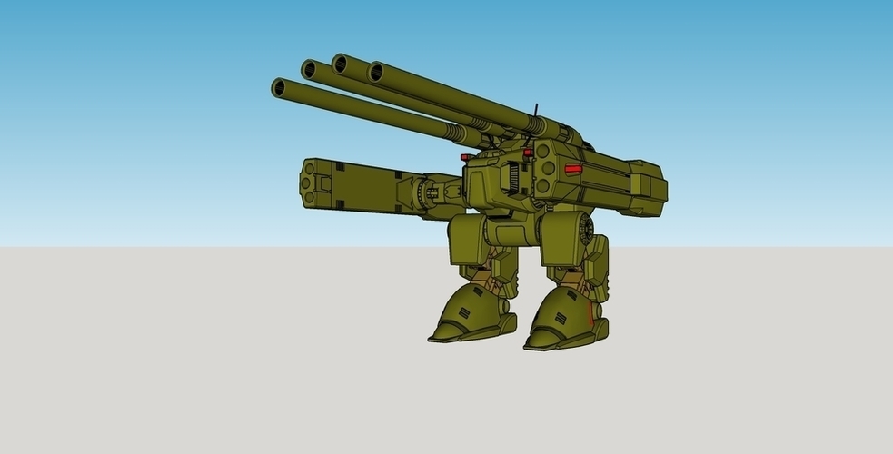 Robotech 3d Print File