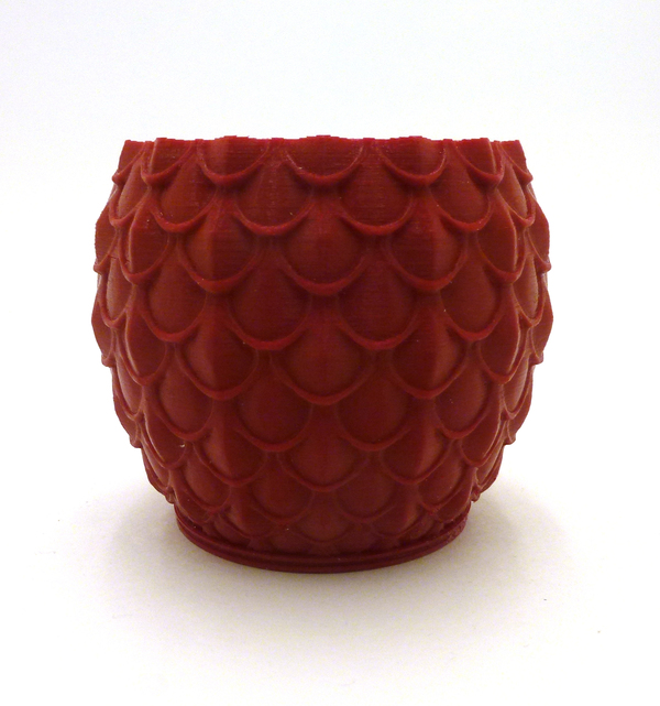 Dragon Scale Test Vase