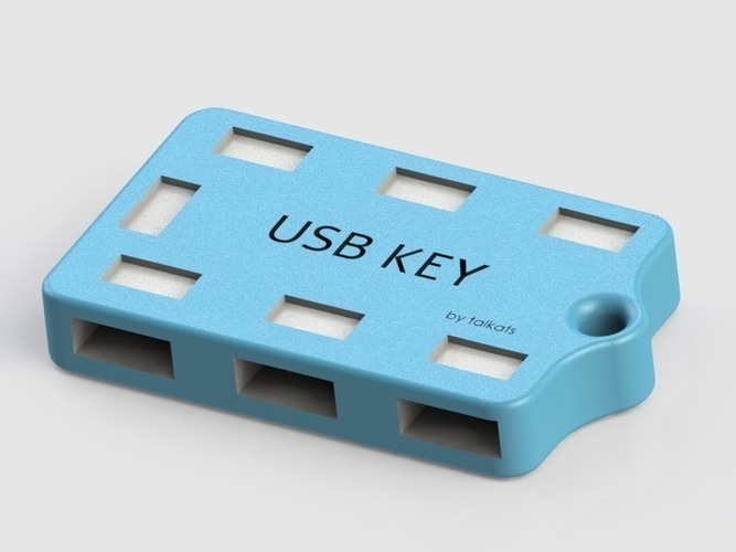 7 usb hub for sandisk fit and ultra 3D Print 80138