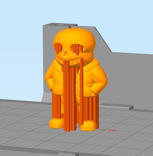 Sans Undertale Character 3D model 3D printable