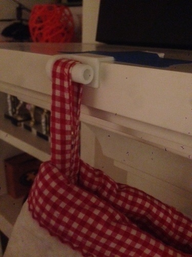 Christmas stocking holder for mantle 3D Print 80249