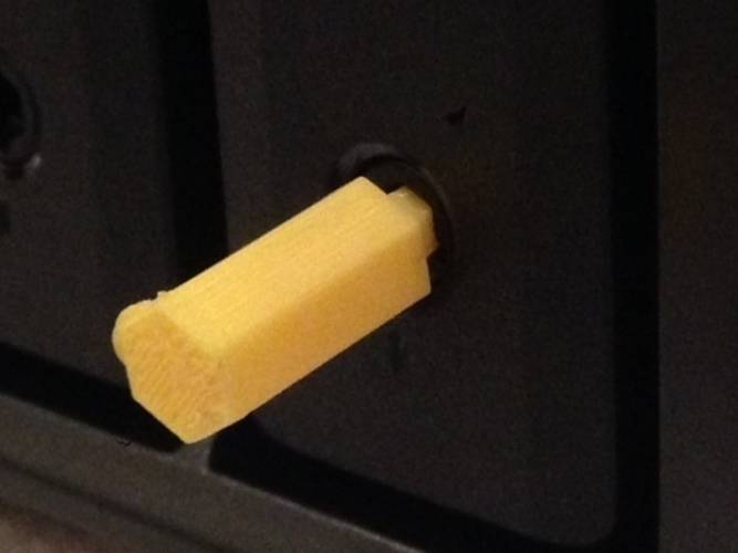 Synology NAS replacement key 3D Print 80251