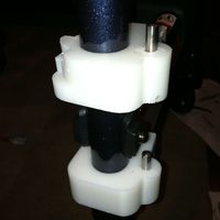 Wheelchair footrest adapter for walker - Thumbnail 2