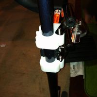 Wheelchair footrest adapter for walker - Thumbnail 4