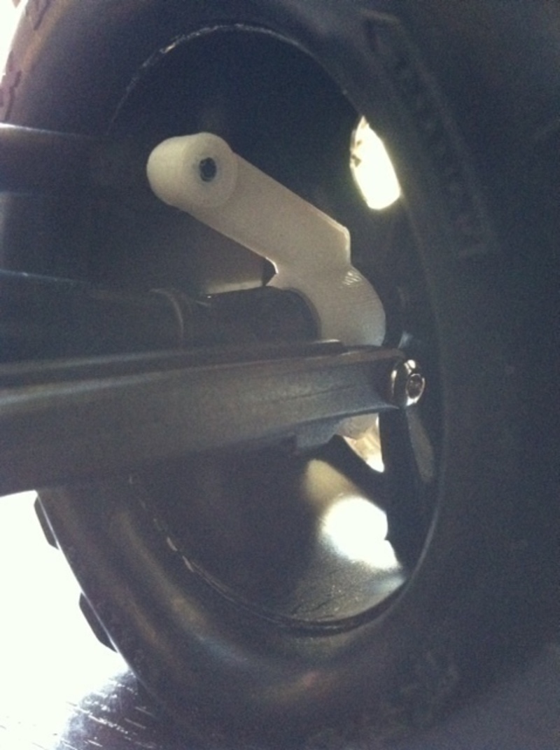 Replacement rear hub for Traxxas Rustler VXL