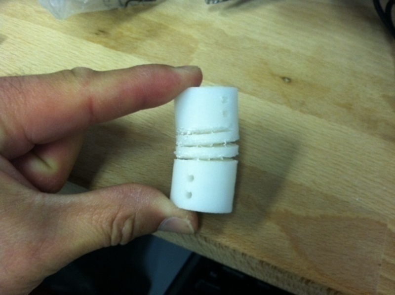 Helical drive coupling