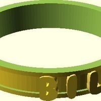 Parametric cup name tag - Thumbnail 2