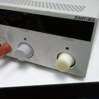 Small Xantrex XHR 40-25 power supply knob 3D Printing 80315