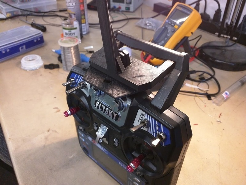 FlySky FS-i6 FPV snap-on mount