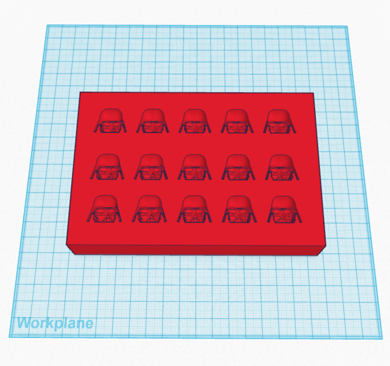 Vader Candy Mold
