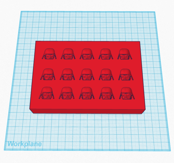 Vader Candy Mold
