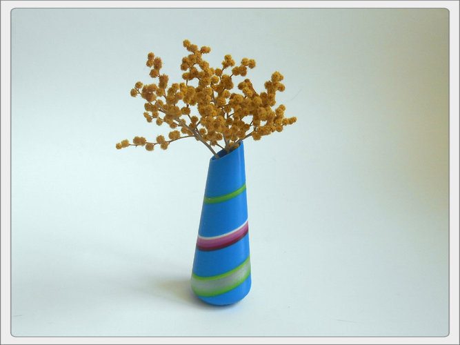 Vase with unusual pattern. 3D Print 80544