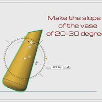 Vase with unusual pattern. - Thumbnail 3