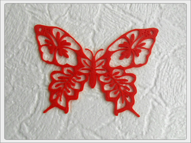 Stand for napkins "butterfly" 3D Print 80568