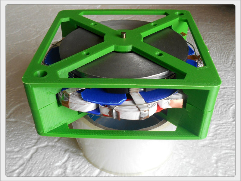 Axial flux 3-phase PM Generator