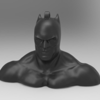 bat bust keyring/earring/necklace - Thumbnail 1
