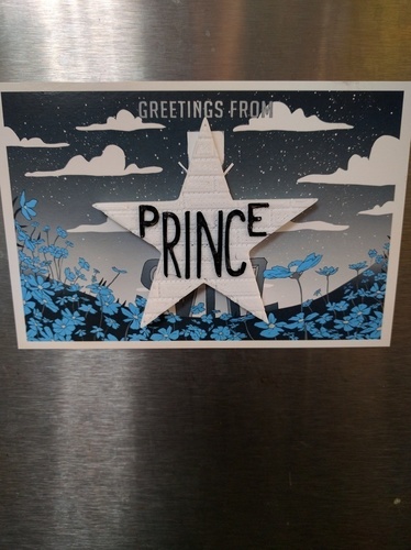 Prince First Ave Star Magnet 3D Print 80651