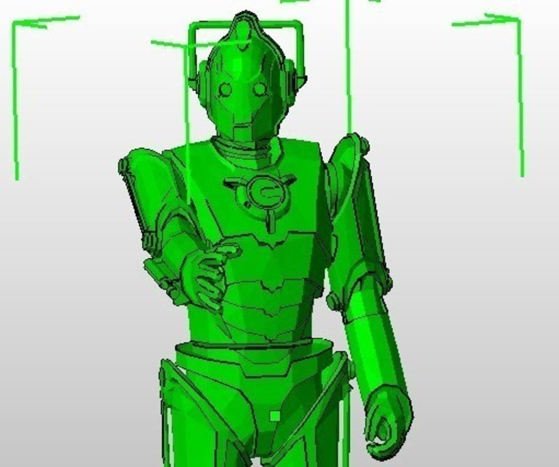 Cyberman Action Figure Upgrade