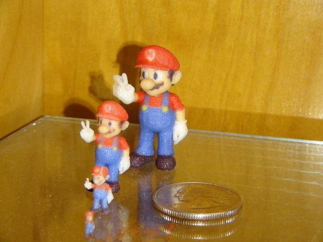 Itsa me, Mario! (update with eyes and M on hat) 3D Print 80673