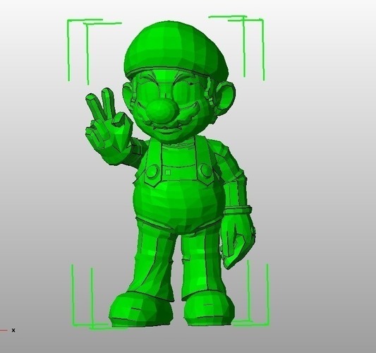 Mario (posed) 3D Print 80675