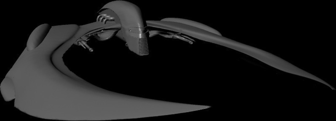 Cylon Raider (New BSG) 3D Print 80683