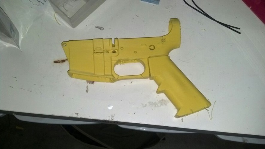 AR-15 Grip 3D Print 80687