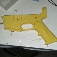 Small AR-15 Grip 3D Printing 80687