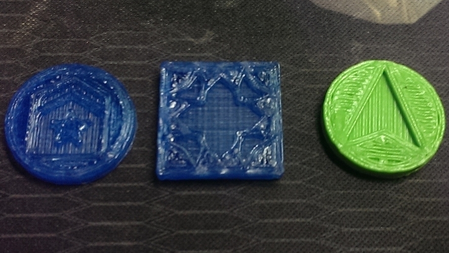 Infinity Markers and Tokens 3D Print 80752