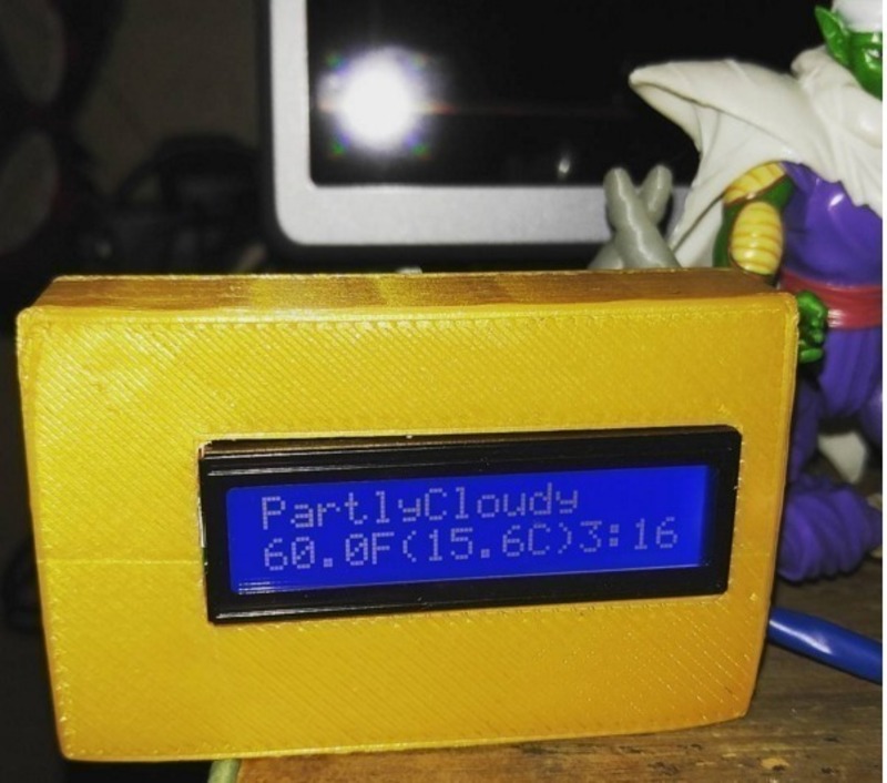 Case for Raspberry Pi 2 / B+ 1602 LCD