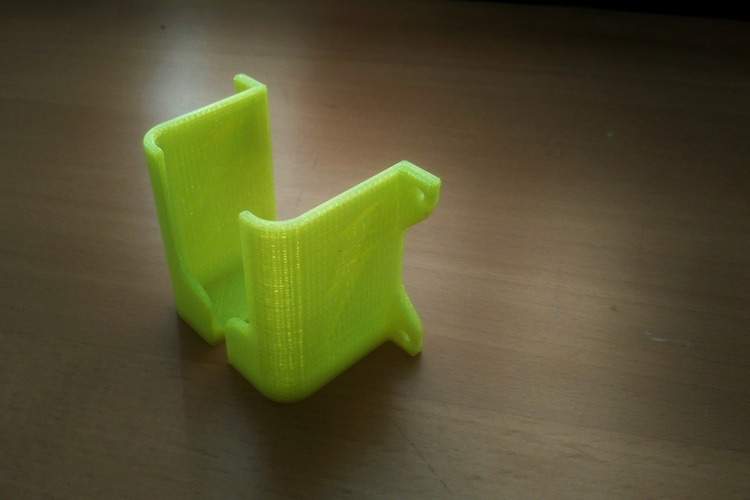 Power strip bracket (Euro) 3D Print 80845