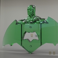 krypto batman light switches - Thumbnail 4