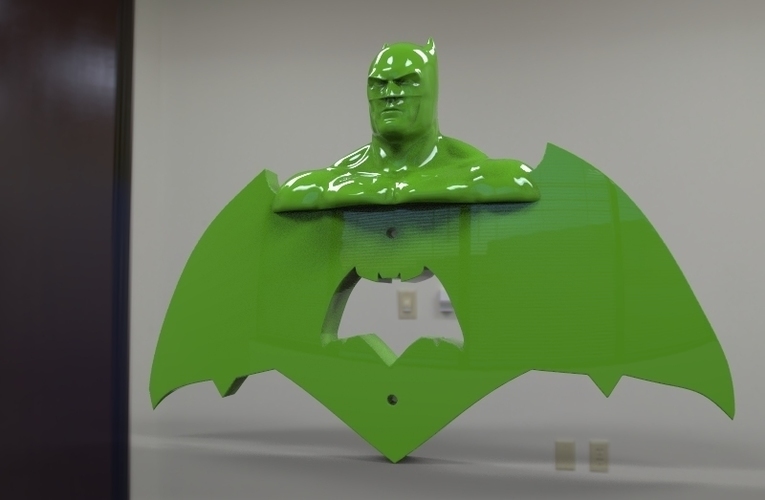 krypto batman light switches 3D Print 80926