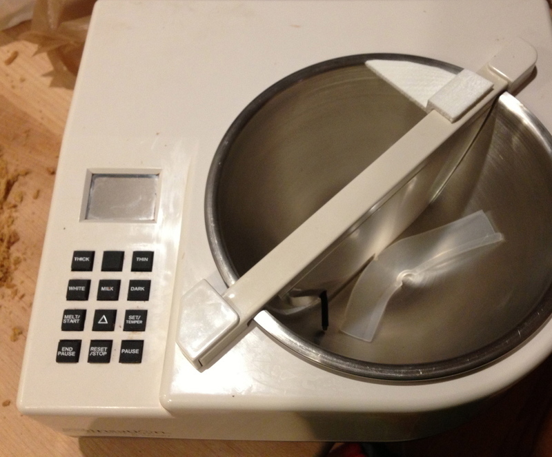 Baffle Clip for Chocovision Chocolate Tempering Machine