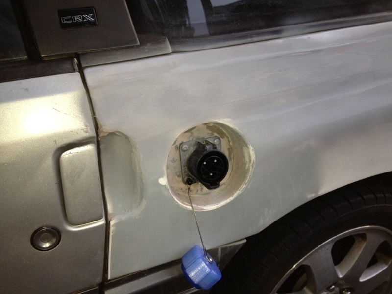 Electric Vehicle j1772 Inlet Cover