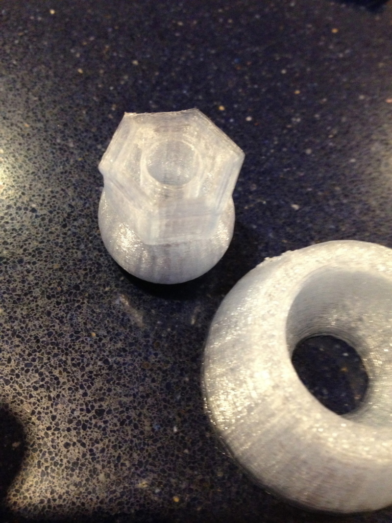 Leveling foot for 8mm bolt