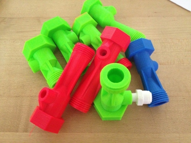 Garden hose venturi pump 3D Print 80981