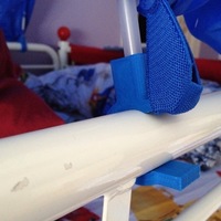 Ikea KURA bed tent clips for round bars - Thumbnail 2