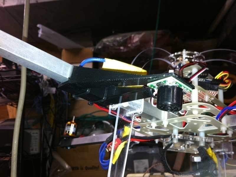 Sonar mount for Arducopter