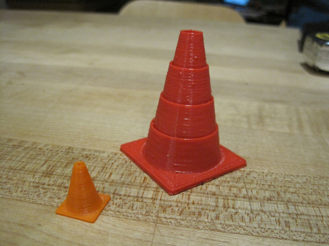 Collapsible Traffic Cone 3D Print 81058