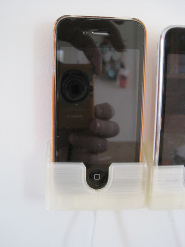 iPhone 4 wall mount dock 3D Print 81066