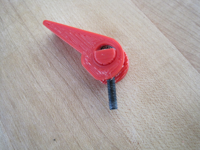 Quick Release Lever for 4mm bolt 3D Print 81067